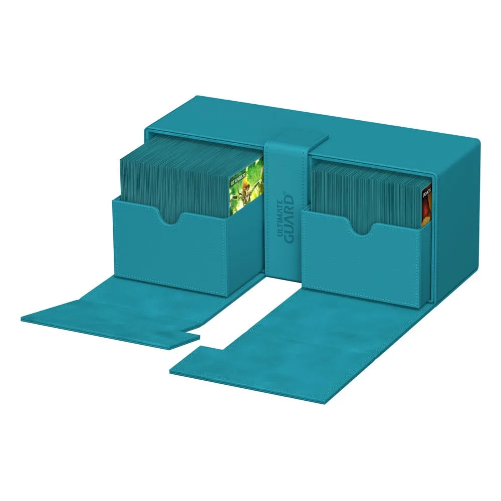 Ultimate Guard Deck Box – Twin Flip’n’Tray 266+ Xenoskin Petrol 7