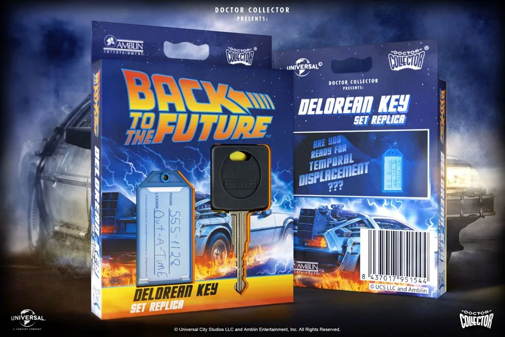 Back to the Future Replica – DeLorean Key 1:1 2