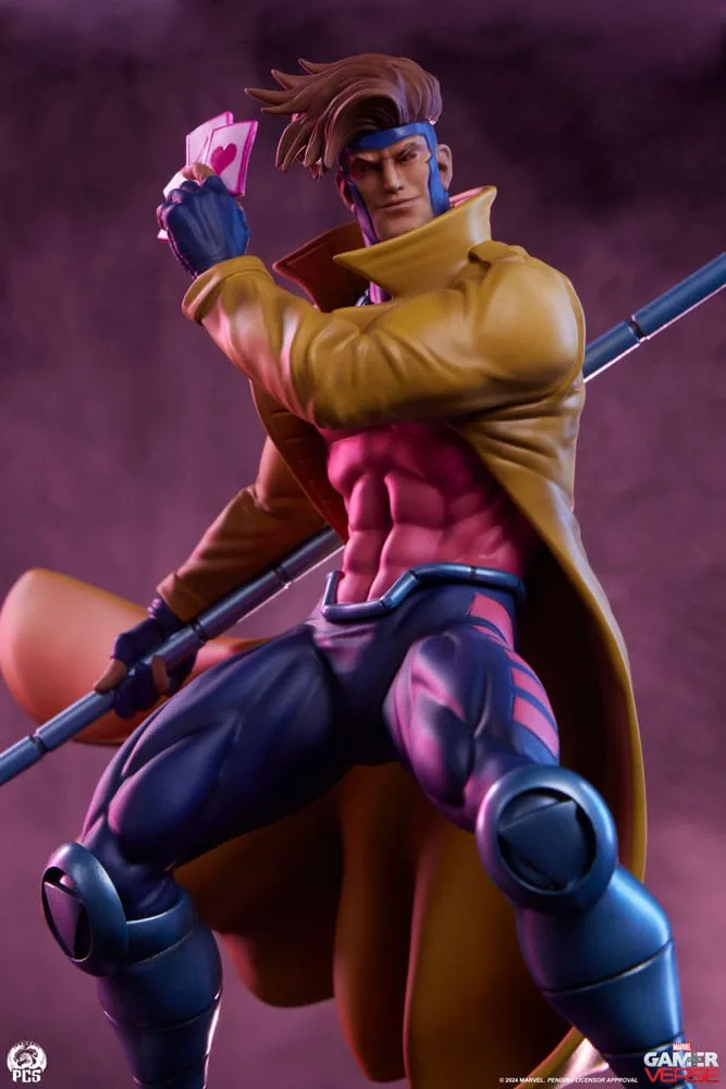 Marvel Statue – Gambit Player 2 Edition 1/10 17 cm 3