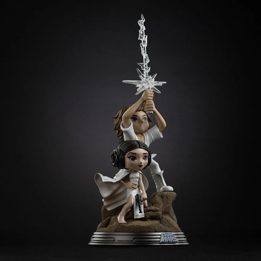 Star Wars Figure – Mini Co Luke and Leia 30 cm 4