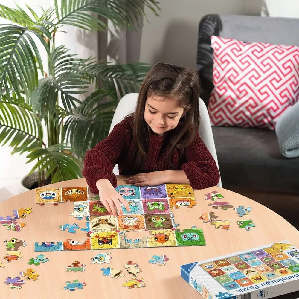 Pokémon Jigsaw Puzzle – Faces 100 XXL Pieces 49 x 36 cm 4