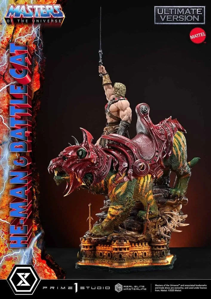 Masters of the Universe Statue – He-Man & Battle Cat 1/4 86 cm 12