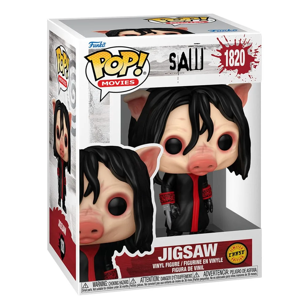 Saw Vinyl Figures – Jigsaw POP Movies Chase Assortment 9 cm 3