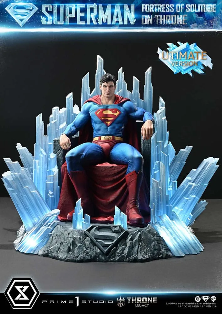 Superman Statue – Fortress of Solitude Throne Ultimate 1/4 52 cm 15