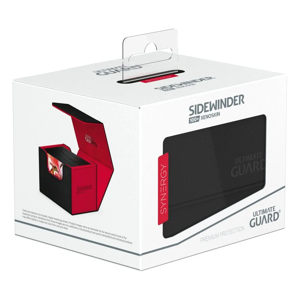 Ultimate Guard Deck Box – Sidewinder 100+ Xenoskin Synergy Black/Red 6