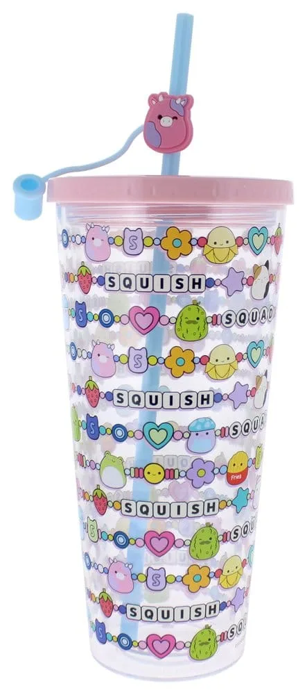 Squishmallows Tumbler – Squish Squad with Straw 700 ml 2