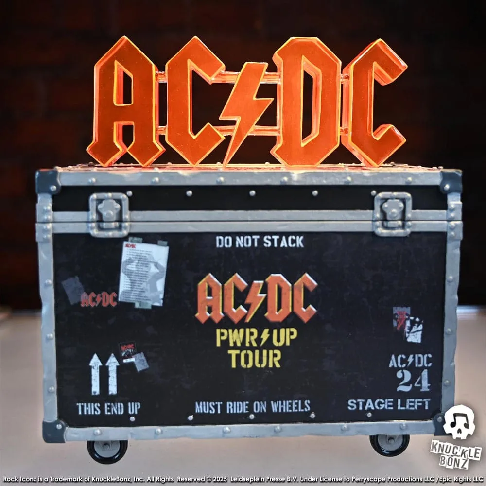 AC/DC Statue – Rock Iconz On Tour PWR UP Road Case 11
