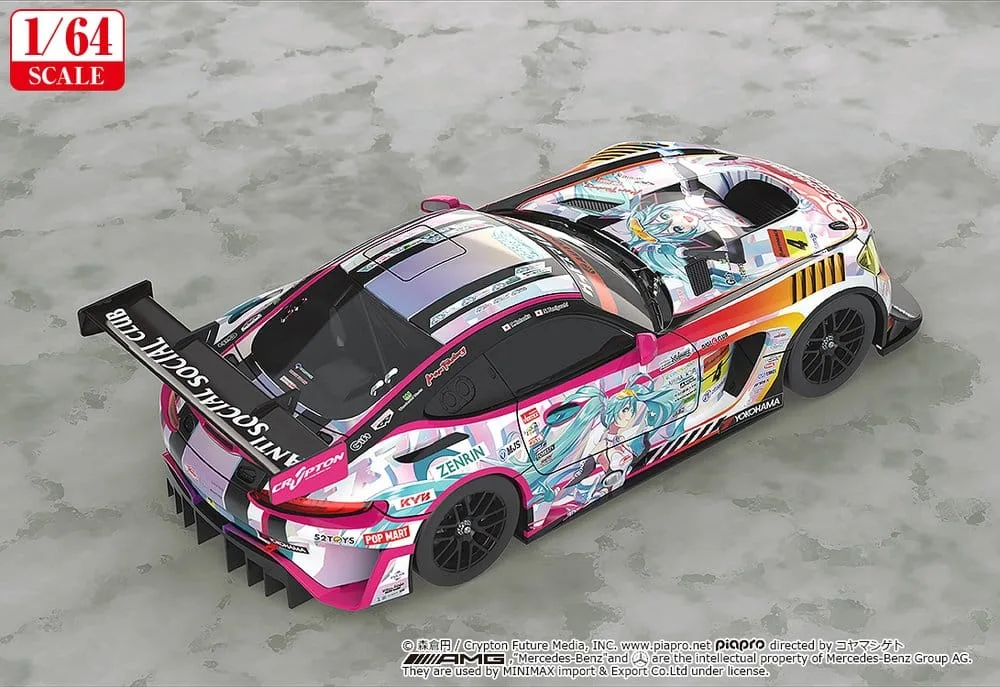 Hatsune Miku Model Car – AMG 2021 SUPER GT Round 5 7 cm 3