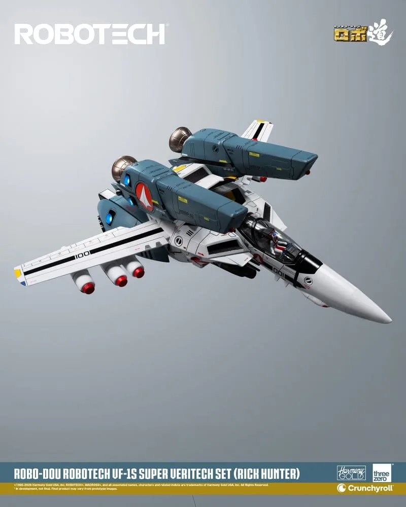 Robotech Action Figure – VF-1S Super Veritech Rick Hunter 20 cm 8