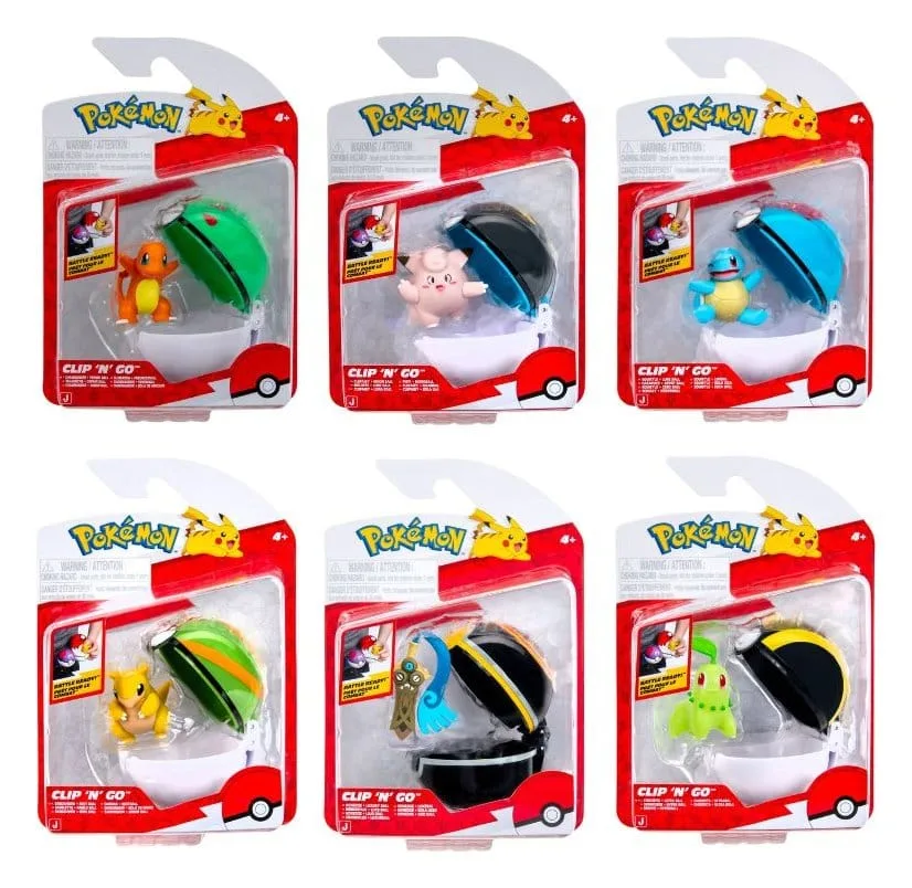 Pokémon Minifigures – Clip ‘n’ Go Poké Balls Series 22 Assortment