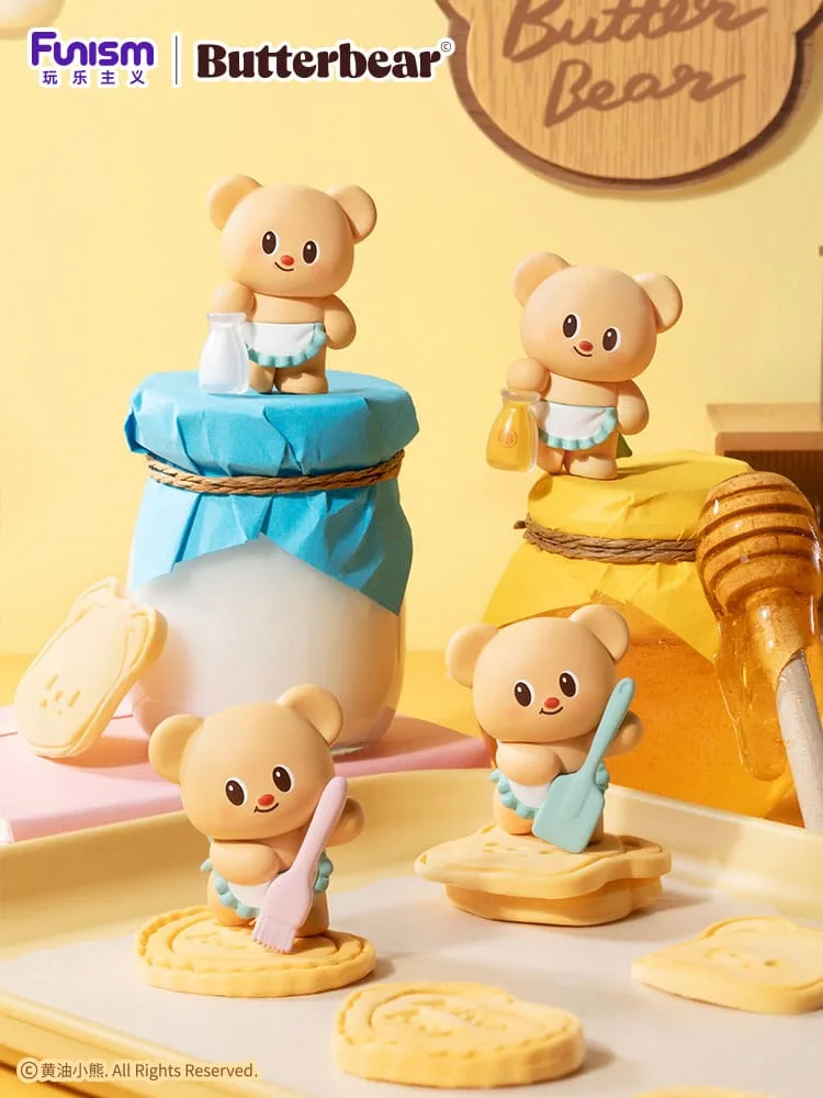 Butterbear Mini Figure Display – Baked with Love Chubby Face 4