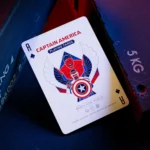 Captain America Playing Cards – Patriotic Design 4
