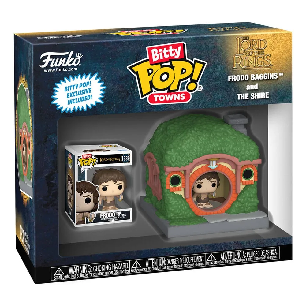 Lord of the Rings Vinyl Figure – Bitty Pop Town Frodo at Shire 3