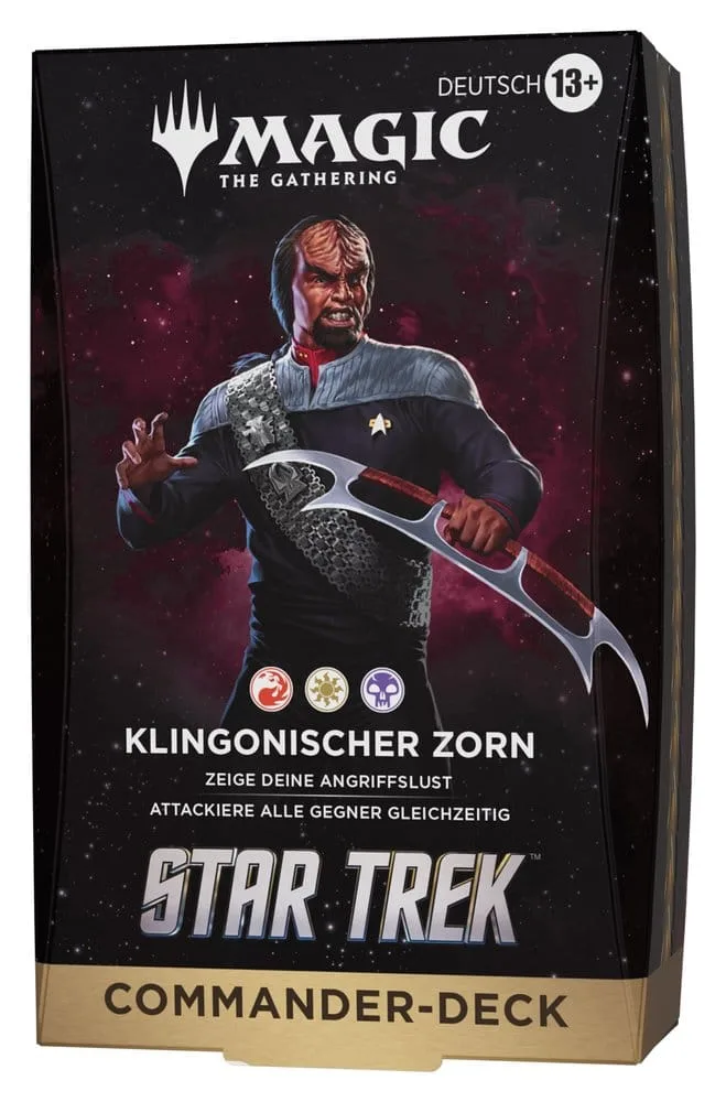 Magic the Gathering Commander Decks – Star Trek German Set of 4 4
