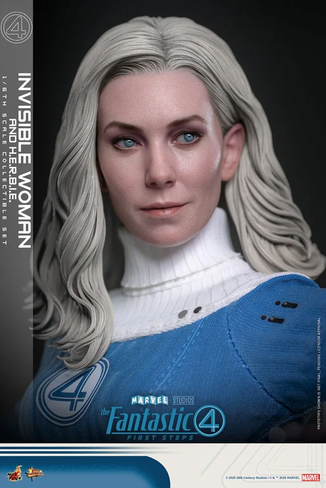 Fantastic Four Figure 2-Pack – Invisible Woman and H.E.R.B.I.E. 1/6 12