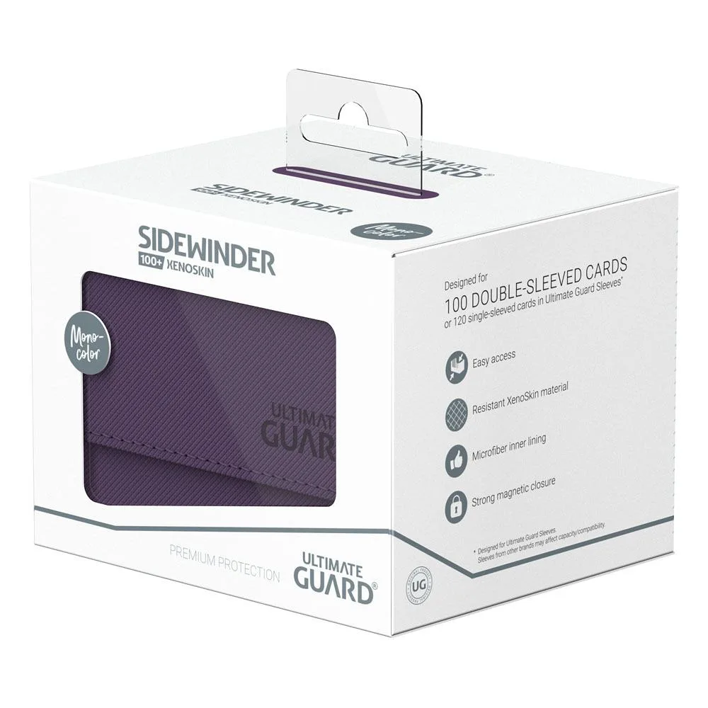 Ultimate Guard Deckbox – Sidewinder 100+ Xenoskin Lila 7