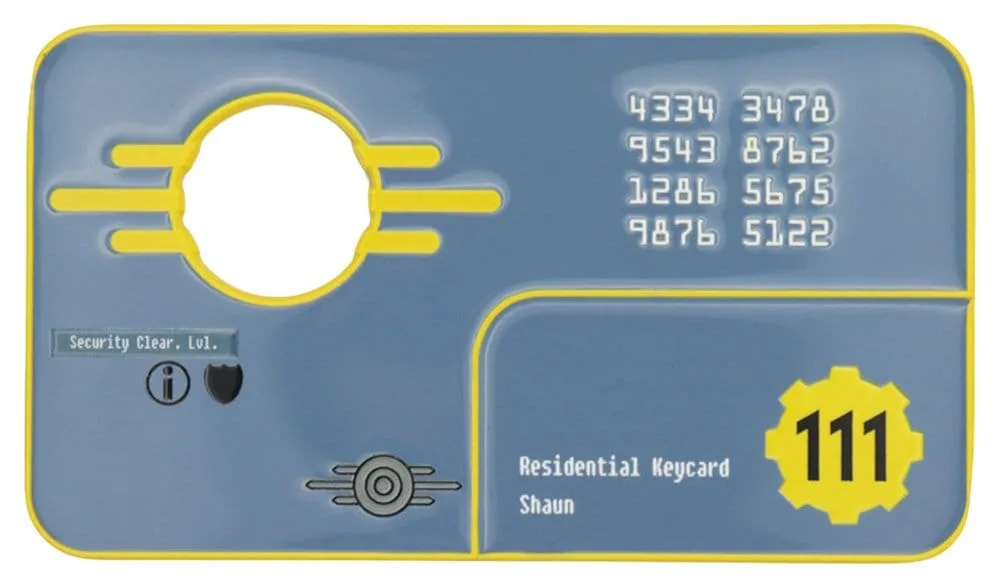 Fallout Keycard Replica – Vault 111 Limited Edition 11 cm 4