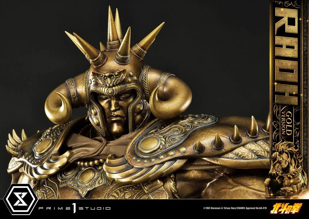 Fist of the North Star Statue – Raoh Gold Version 78 cm 12