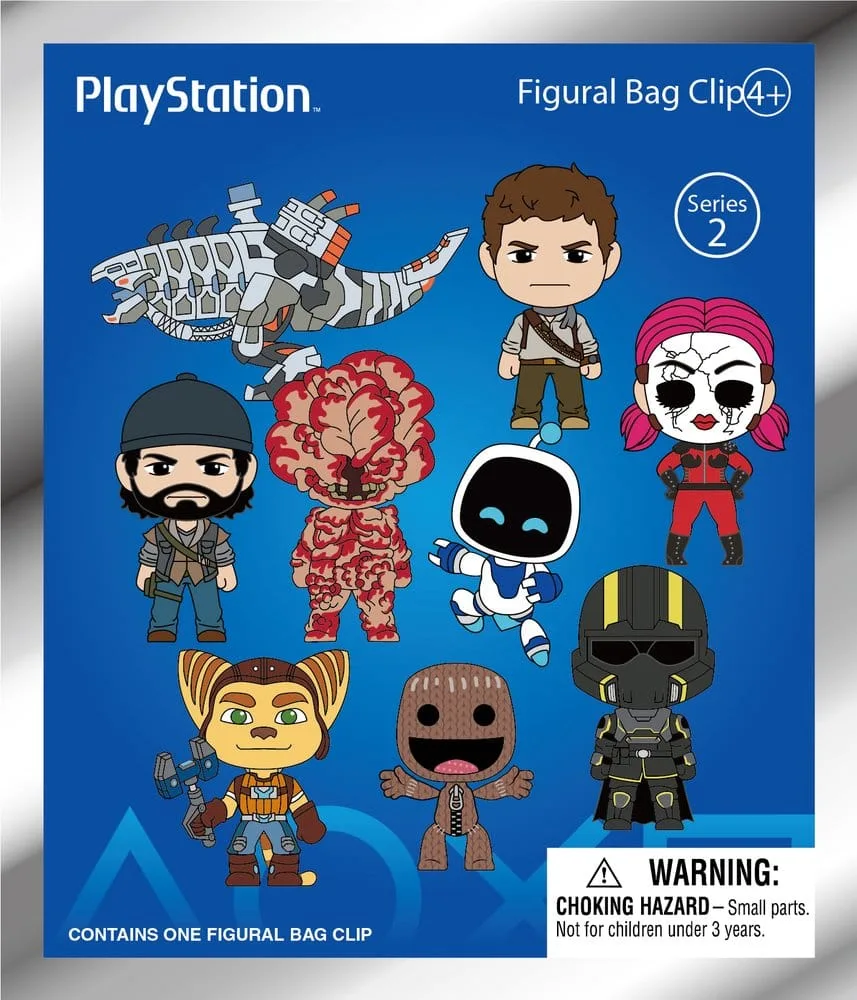 Sony PlayStation Bag Clips – Series 2 Blind Bag Display 24-Pack 3