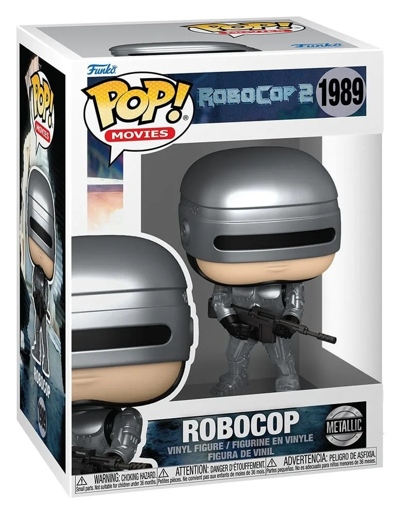 RoboCop Vinyl Figure Set – Metallic and Chase 6-Pack 9 cm 3
