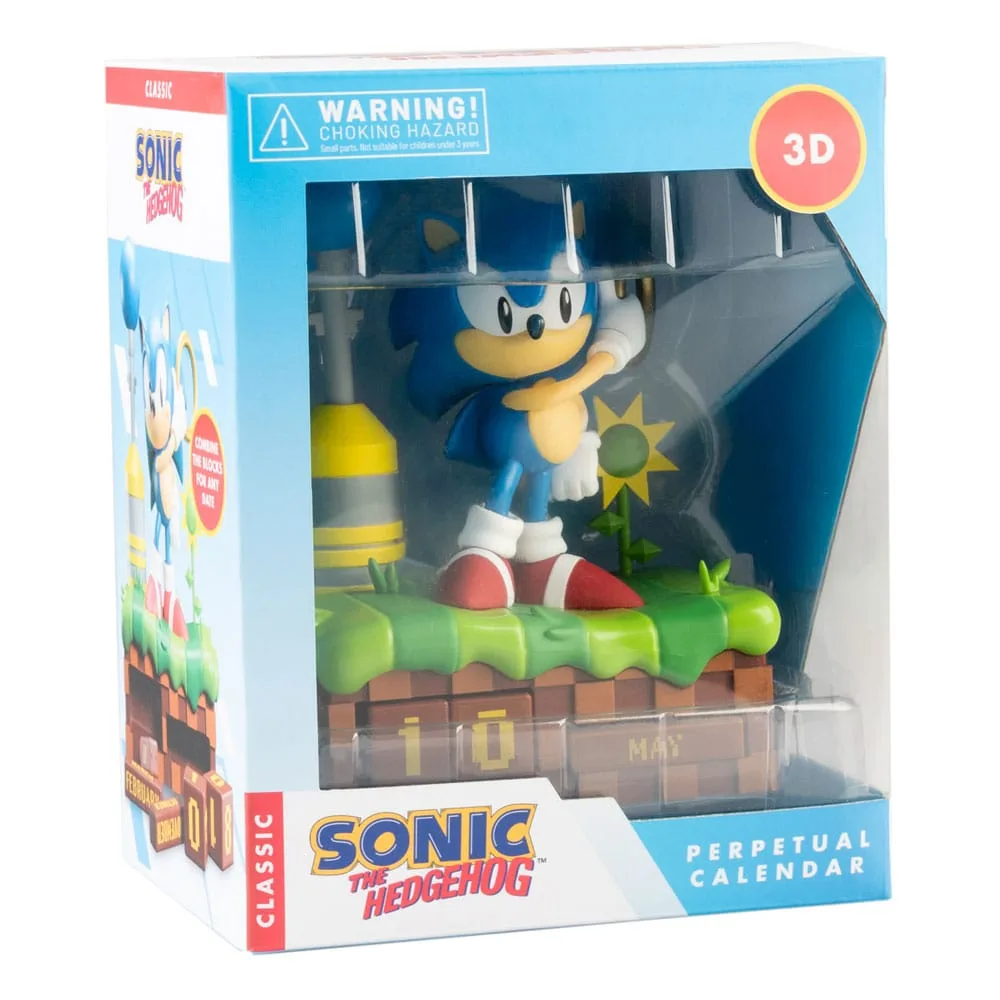 Sonic the Hedgehog Eeuwigdurende kalender – 3D 16 cm 10