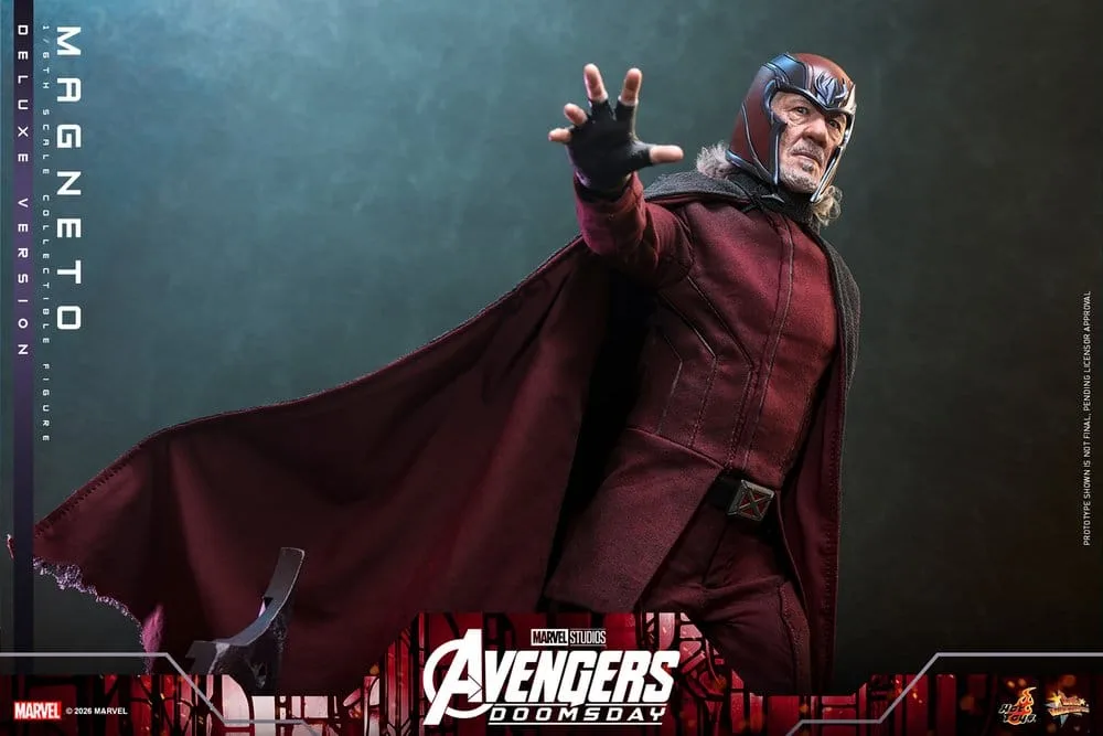 Avengers Doomsday Action Figure – Deluxe Magneto 30 cm 10