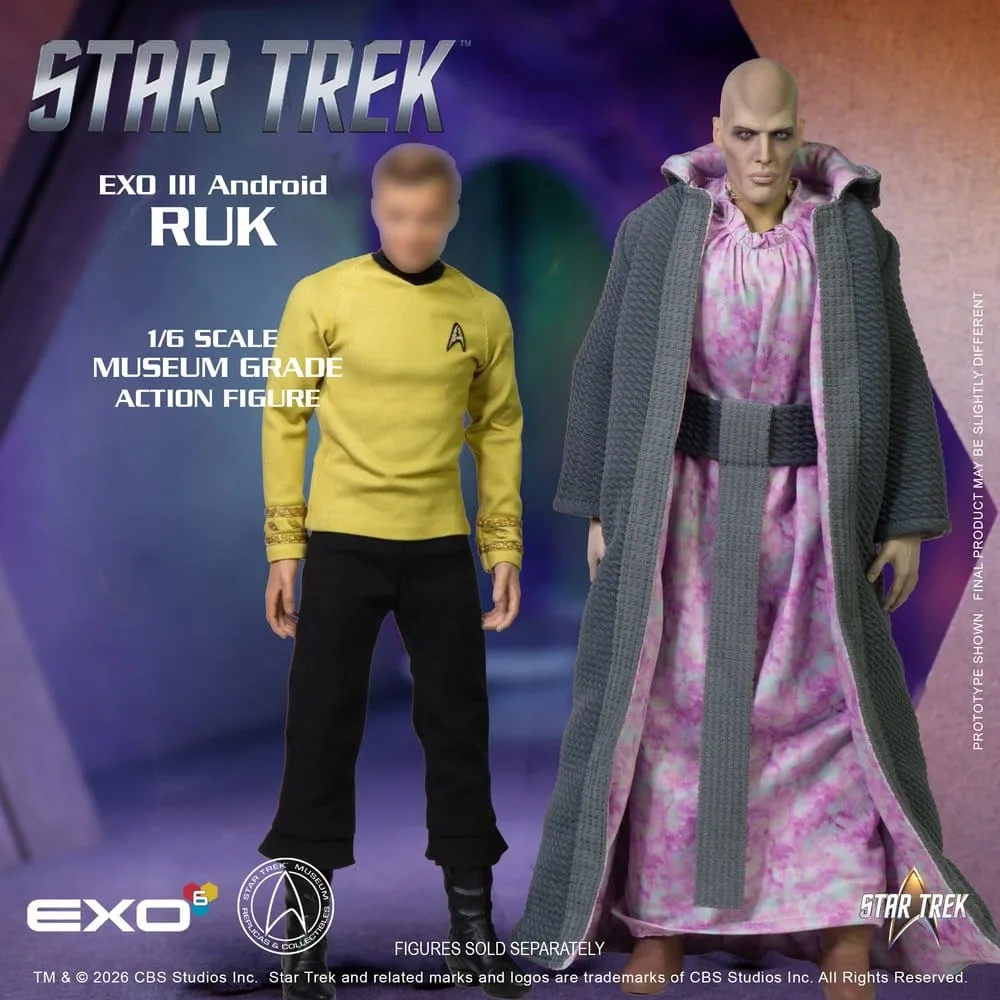 Star Trek Action Figure – Ruk EXO III Android 1/6 33 cm 13