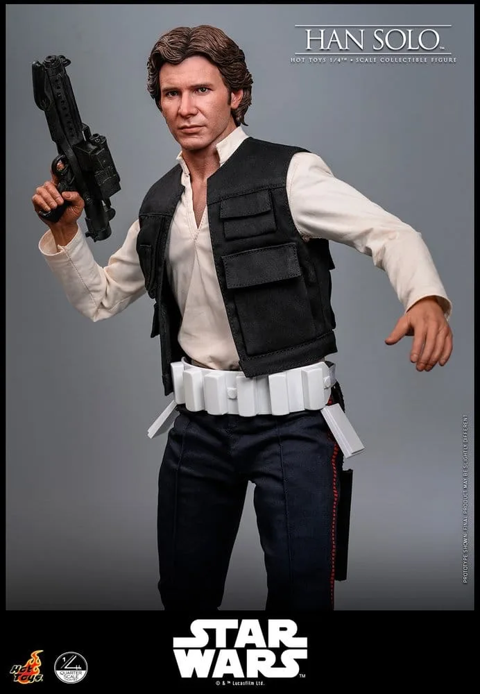 Star Wars Episode IV Action Figure – Han Solo 1/4 Scale 46 cm 12