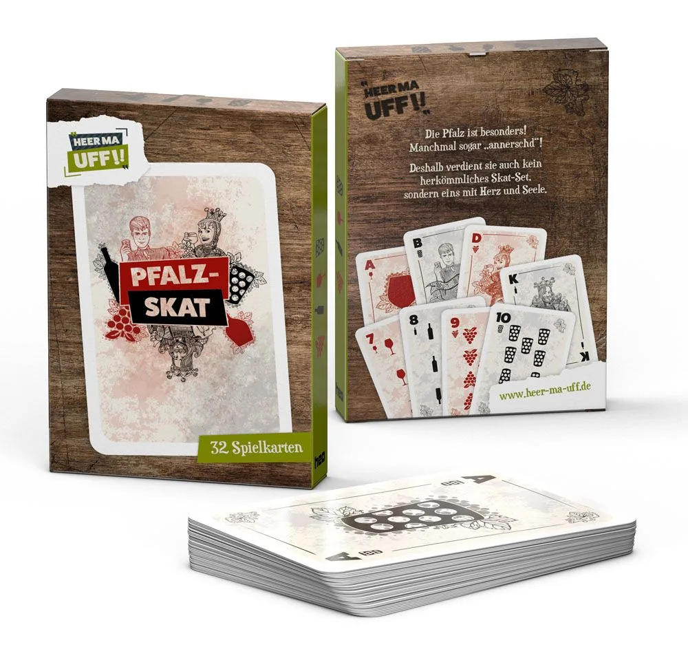 Heer ma uff Playing Cards – Pfalz-Skat 32-Card Deck 3