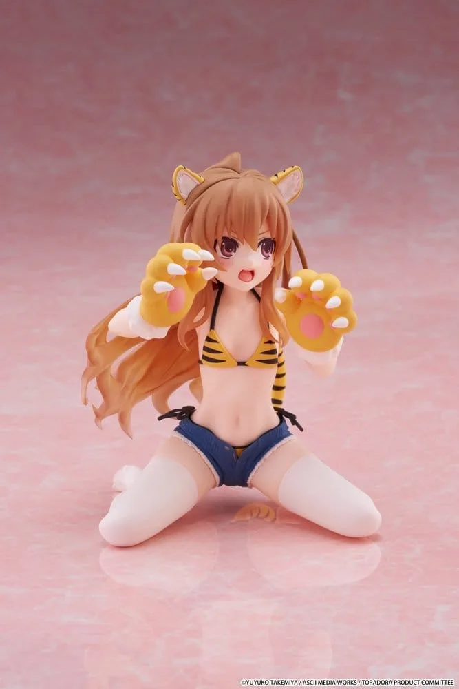 Toradora Figure – Taiga Aisaka Tiger Costume Swimwear 13 cm 12