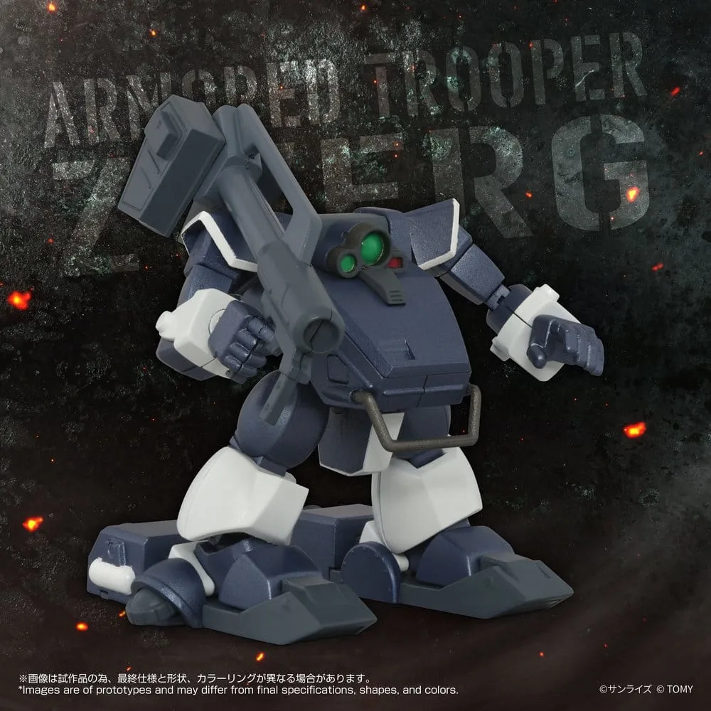 Armored Trooper Votoms Action Figure – Zwerg Wetlands Leg 7 cm 4