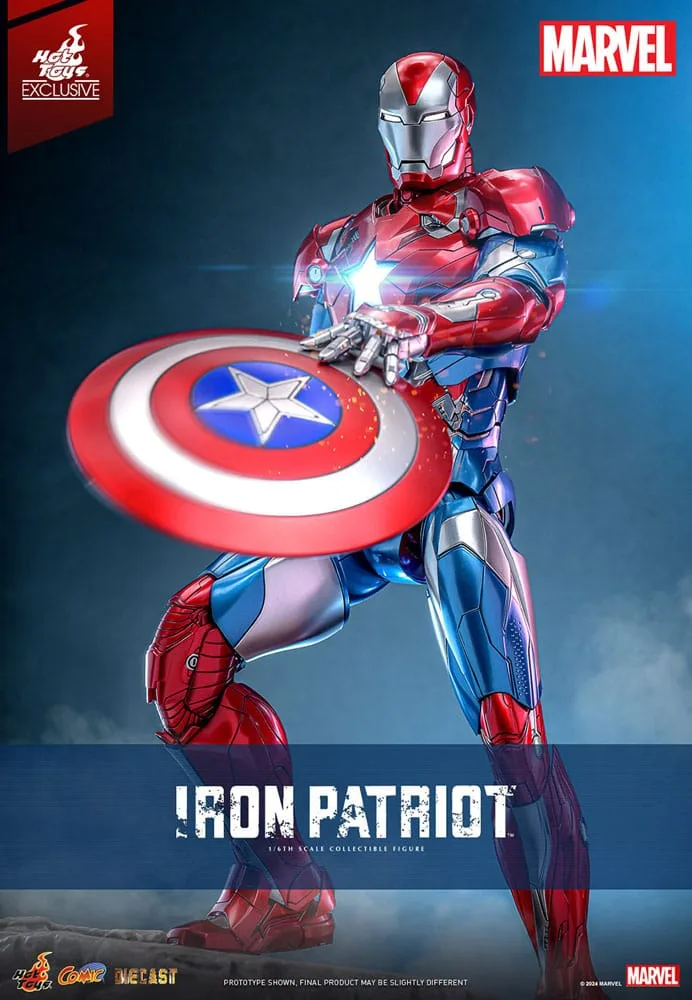 Marvel Action Figure – Iron Patriot Hot Toys Exclusive 1/6 32 cm 2