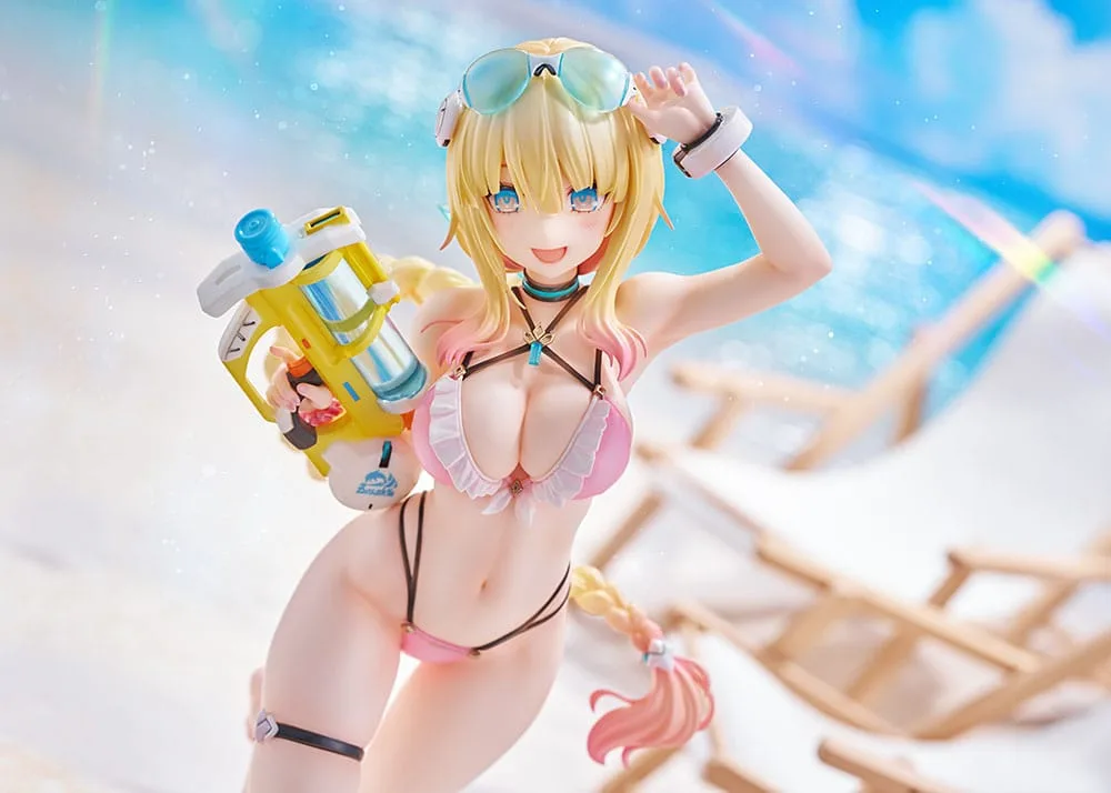 Phantasy Star Online es Statue – Akhtal Summer Vacation 24 cm 7