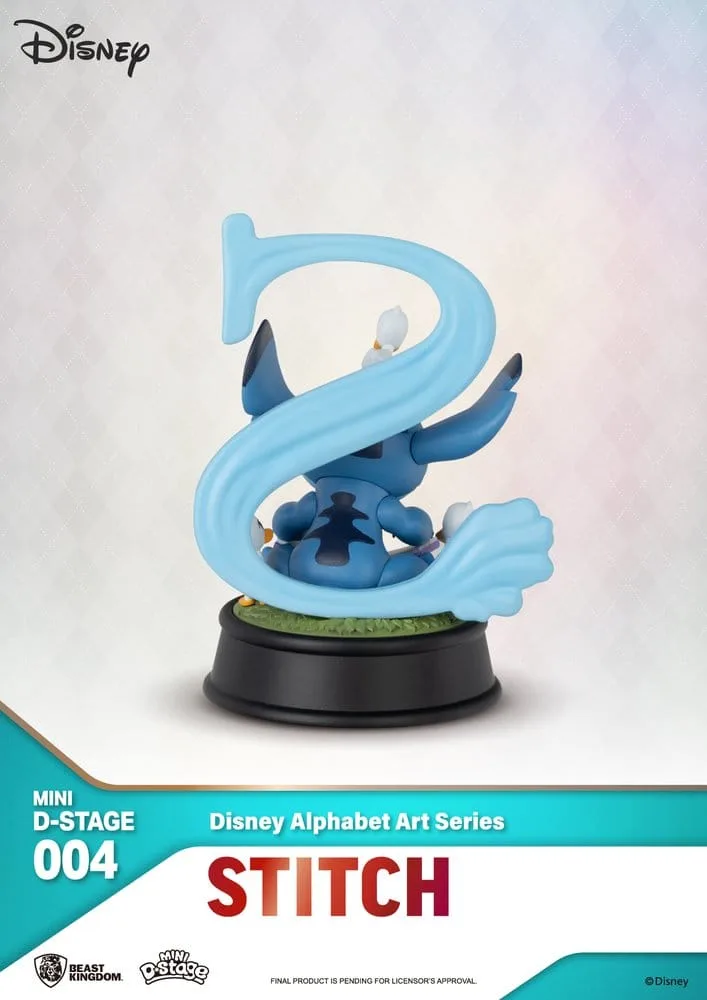 Disney Mini Diorama Statues – Alphabet Art 6-Pack 10 cm 7