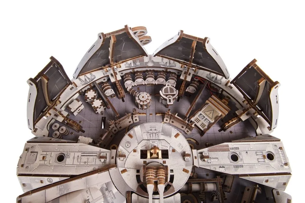 Star Wars Wooden Model Kit – Millennium Falcon 1/75 Scale 13
