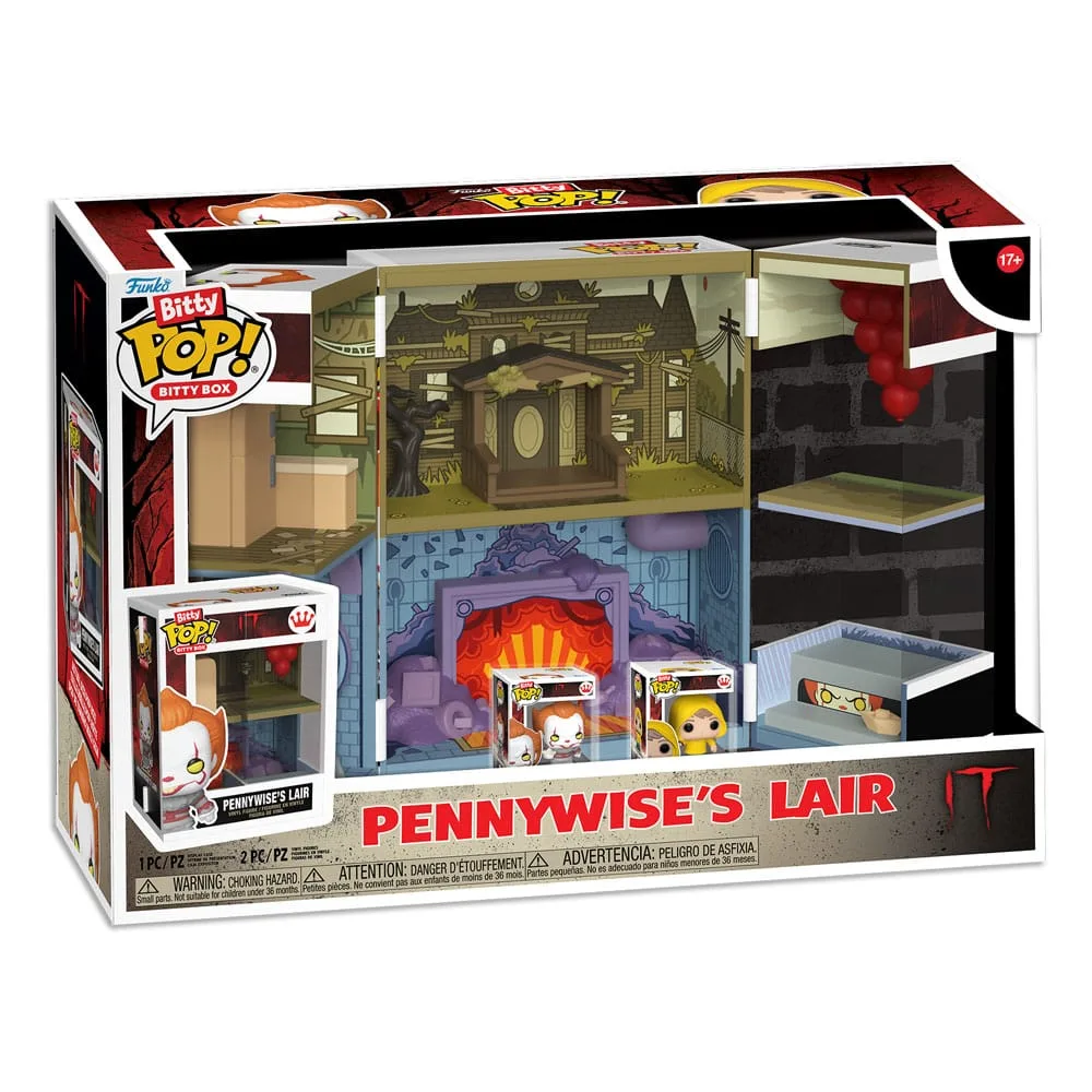 IT Display Case – Bitty Pop Funhouse 15.8 x 11.9 x 8.8 cm