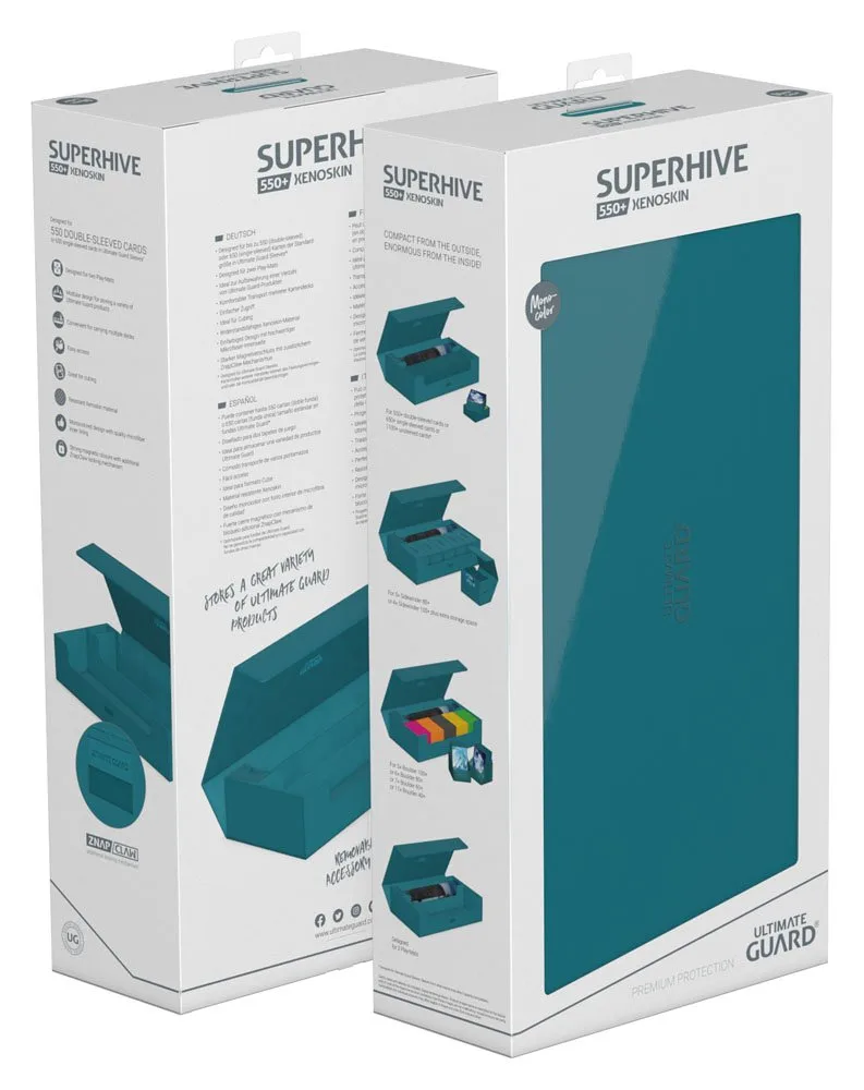 Ultimate Guard Card Storage Box – Superhive 550+ Xenoskin Petrol 20