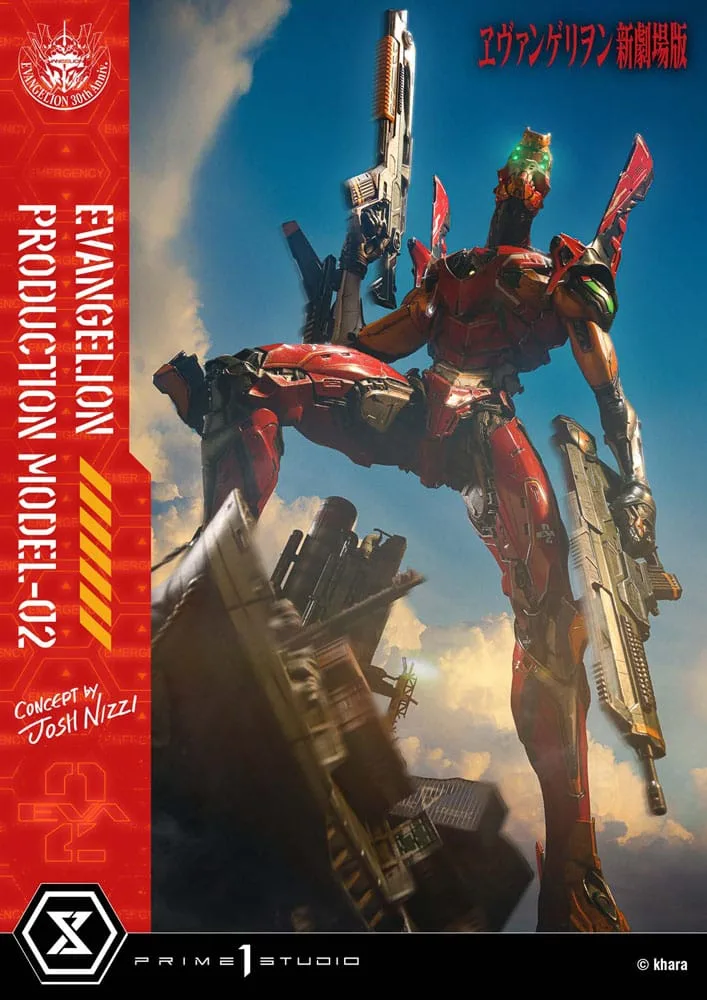 Rebuild of Evangelion Statue – Model-02 Josh Nizzi Concept 73 cm 5