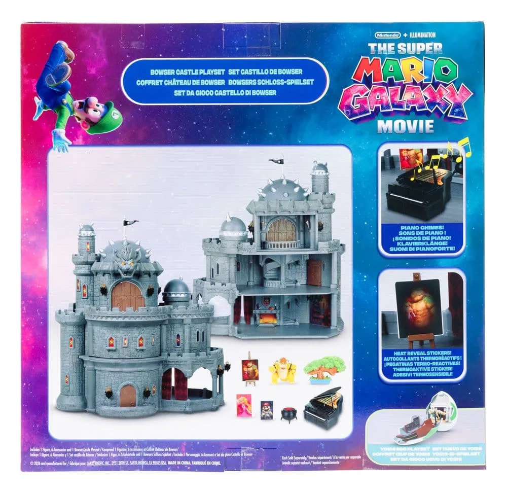 Super Mario Galaxy Movie Speelset – Bowser-kasteel Deluxe 30,5 cm 5