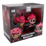 Hazbin Hotel Vinyl Figures – Alastor & Niffty Monitor Buddiez 5