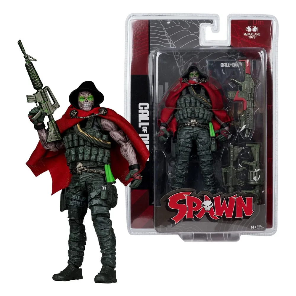 Call of Duty Action Figure – Burned Spawn 18 cm 5