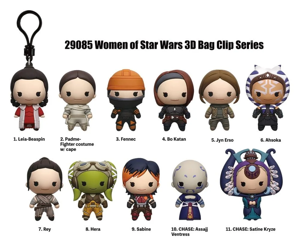 Star Wars Bag Clips – Women of Star Wars 24 Blind Bags 2