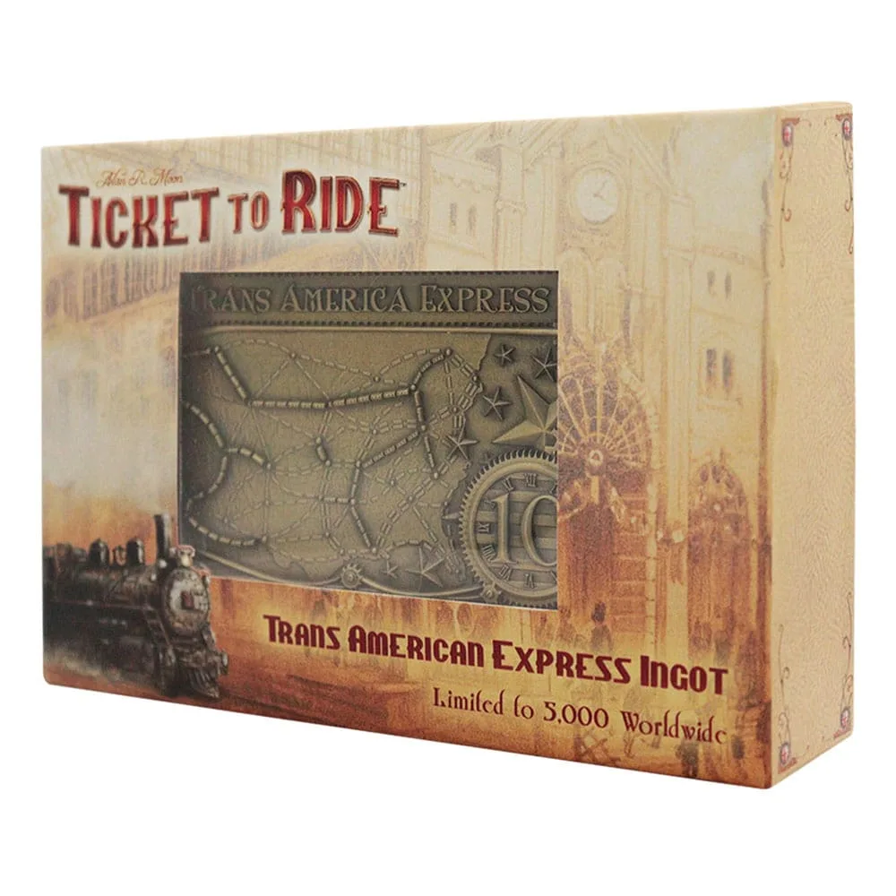 Ticket to Ride Ingot – Trans America Express 9 x 5.8 cm 3