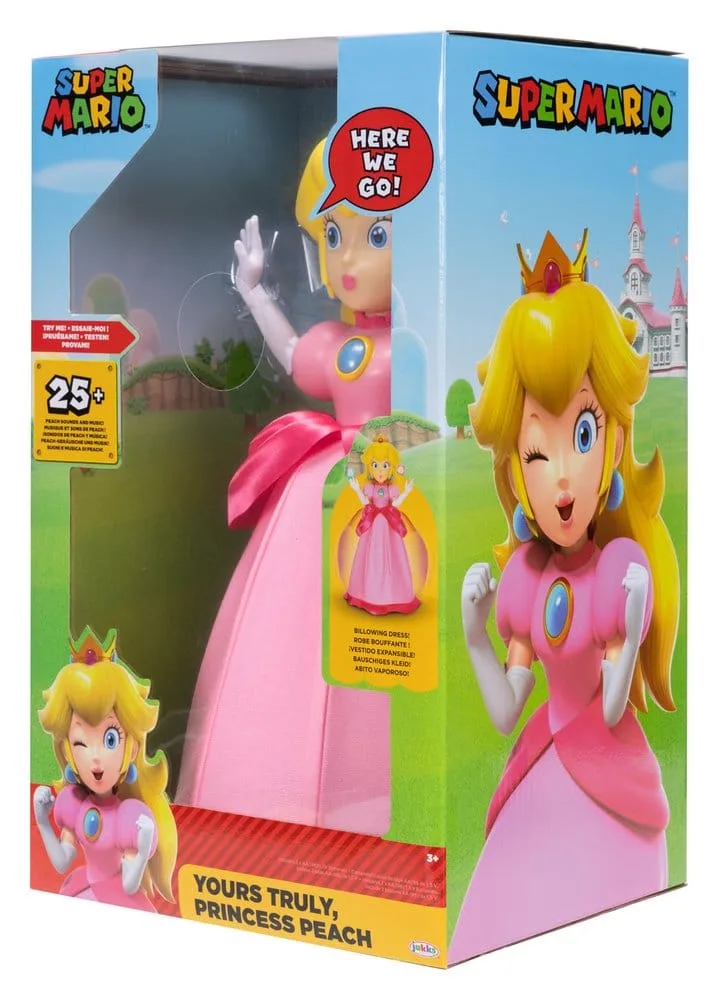 Super Mario Talking Action Figure – Princess Peach 36 cm 5
