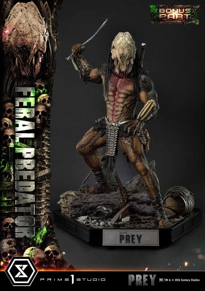 Prey Statue – Feral Predator Deluxe Bonus 89 cm 7