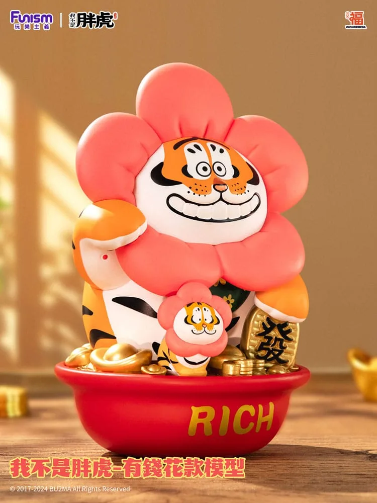 I Am Not Fat Tiger Statue – Alexander Rich Flower 1/7 20 cm 6