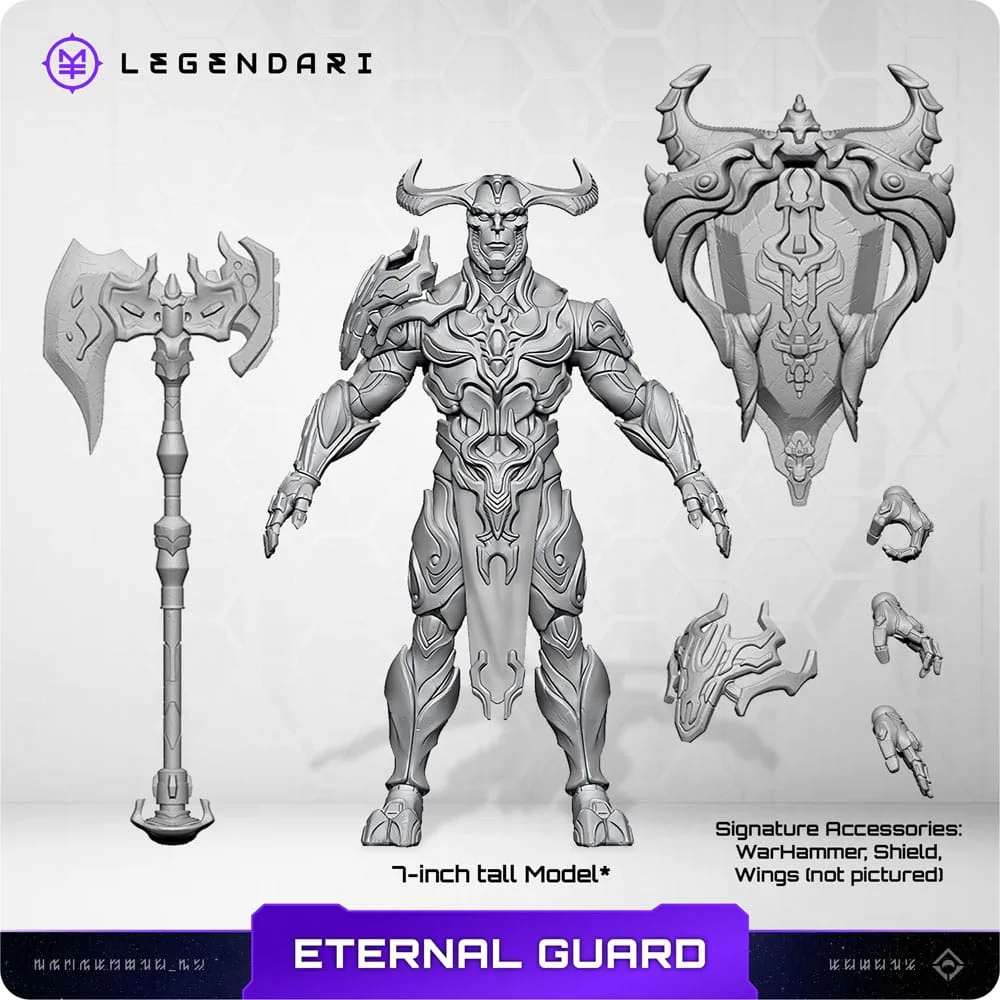 Legendari Action Figure – Eternal Guard 18 cm 4
