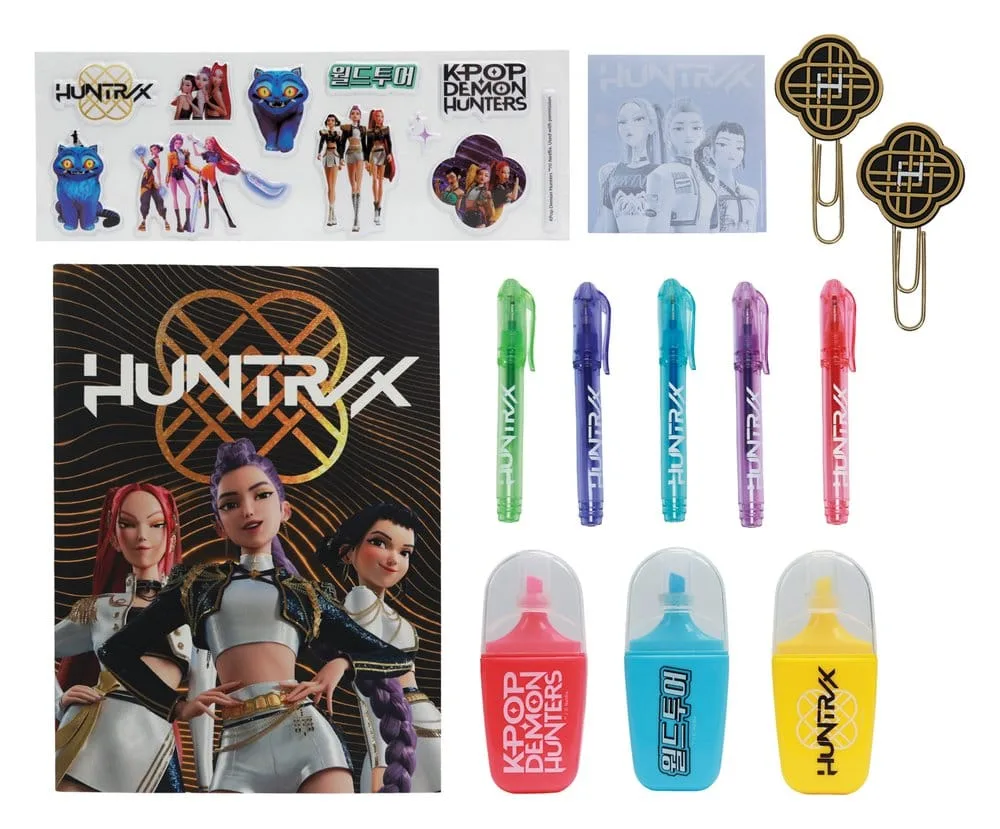 KPop Demon Hunters Stationery Set – Golden 2