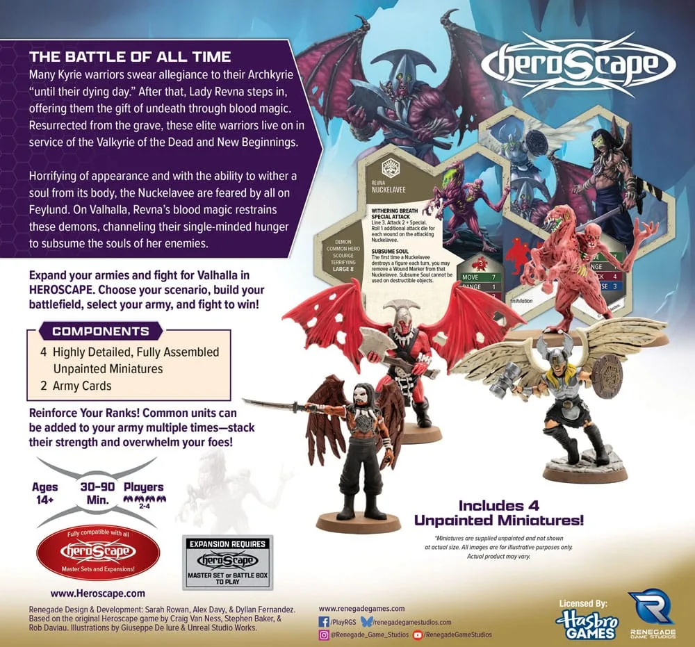 Heroscape Army Expansion – Revenants of Revna & Nuckelavee 2