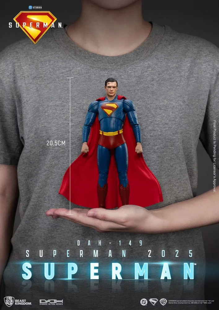 Superman (2025) Action Figure – With Krypto 21 cm 10